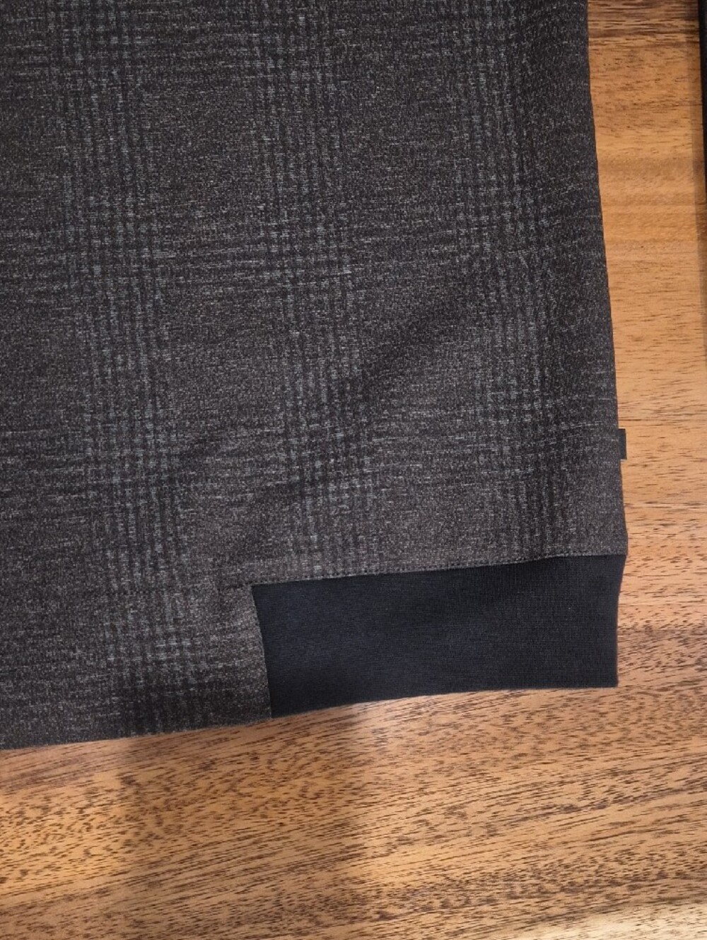 Men's Robert Barakett Brown Plaid Slim Stretch Fit Sz LG - Picture 8 of 16